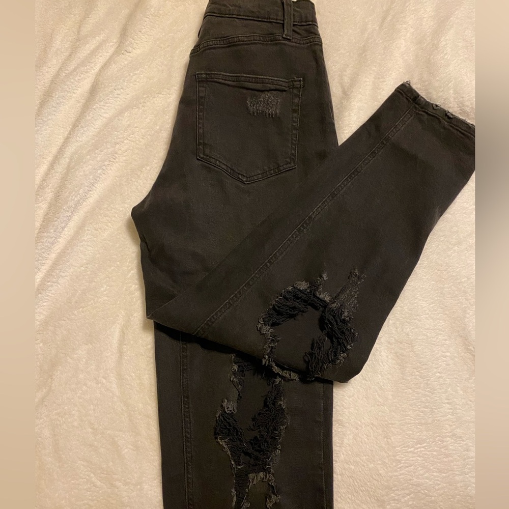 Size 4 black mom jeans from Target